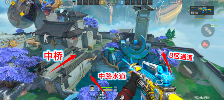 爆破战-王者广场，B点进攻策略解析