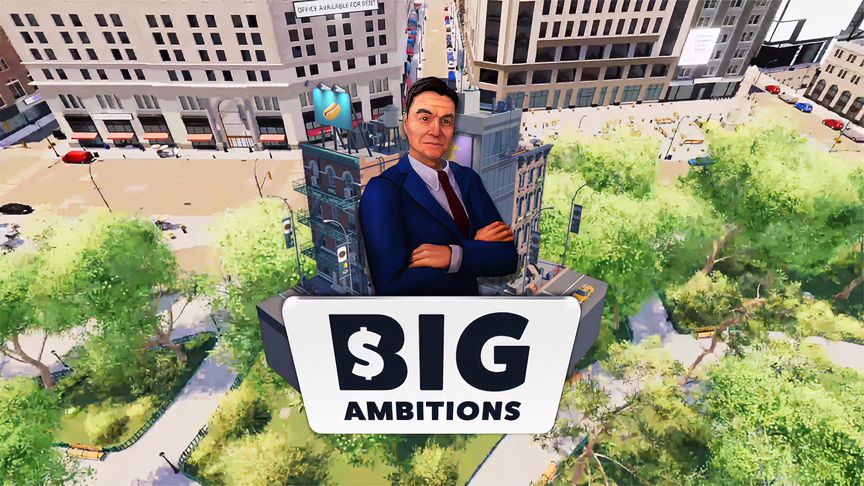白手起家模拟器！《BigAmbitions》将于3月11日在Steam正式上线