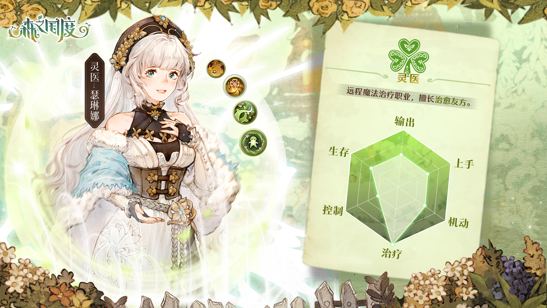 森之国度职业篇开启！【战斗职业-灵医】