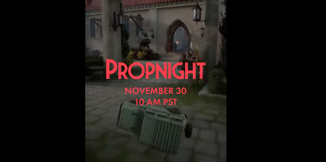 Steam新游戏《Propnight》12月1日2点发售