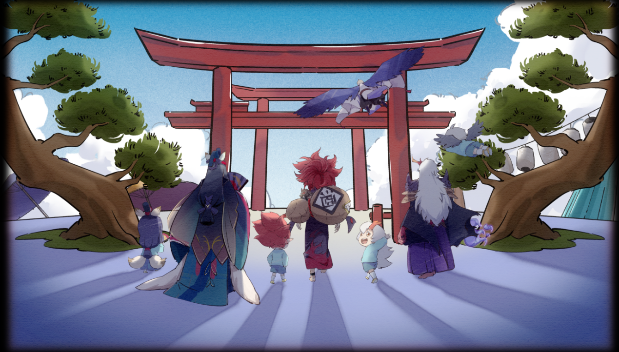 参与不足：出游赏秋，百鬼共聚！预约《阴阳师：妖怪小班》公测赢周边