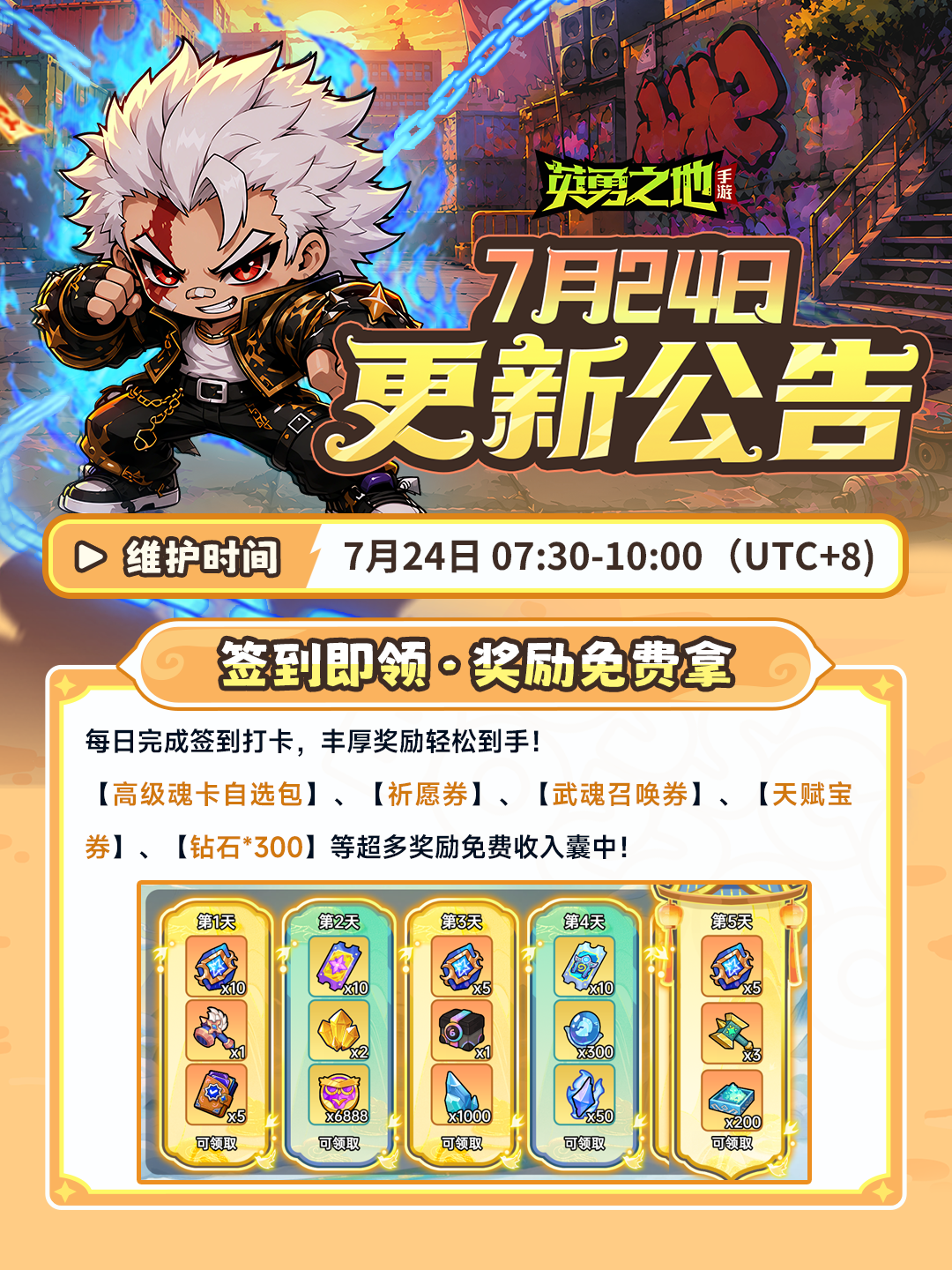 更新公告丨7月24日停服更新内容