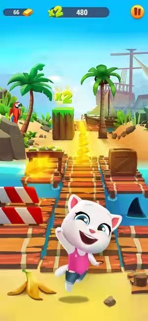 《汤姆猫跑酷》超治愈的跑酷类游戏！