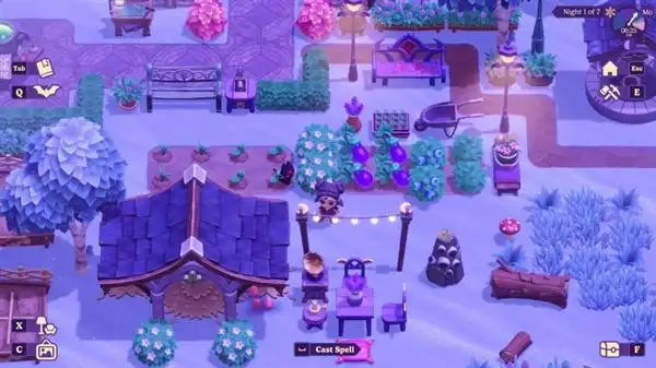 白天躺棺材晚上种地 ，吸血鬼生活模拟游戏上架Steam