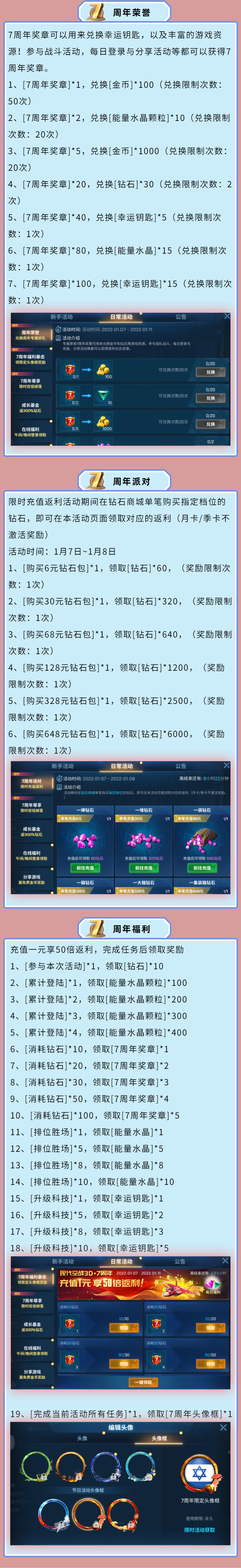 【活动】 多重活动邀“礼”共庆7周年