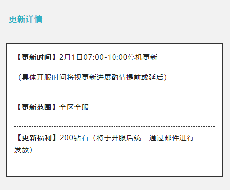 2月1日停机更新：“锦鲤之星”活动开启，快来一起钓鱼吧！