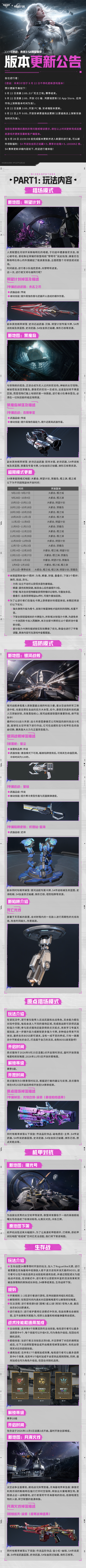 《逆战：未来》S4朔望赛季版本更新公告 