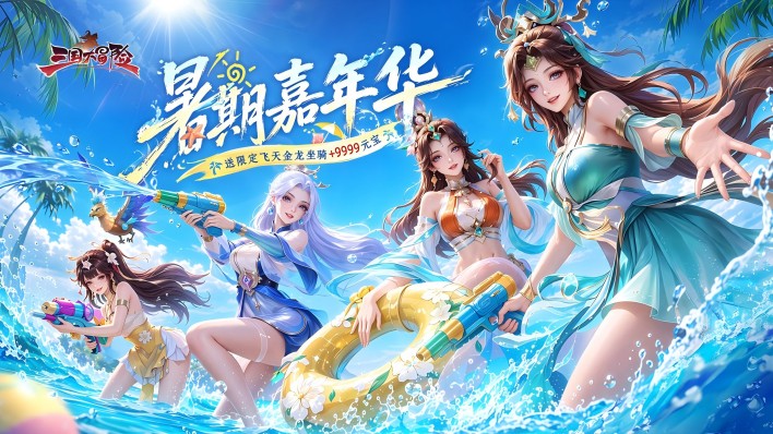 《三国大冒险》7月23日炎夏限时累充开启，超值返利来袭！