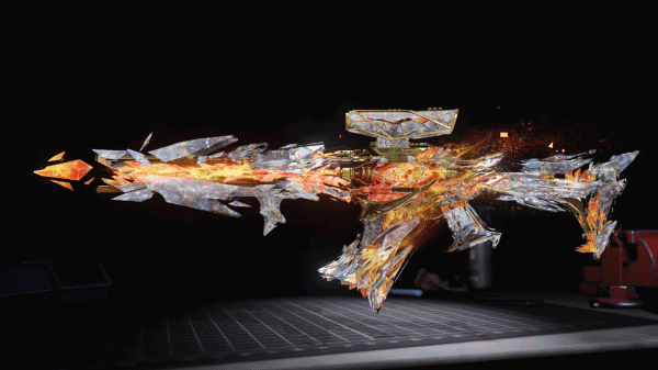 免费送10张！可成长枪械外观【GRA192 - 火金核心】上线！