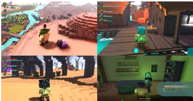 开放世界四人合作联机新作《灵伴世界》现已登陆Steam抢先体验