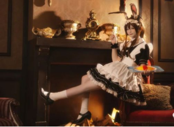 cos：明日方舟女仆兔兔阿米娅