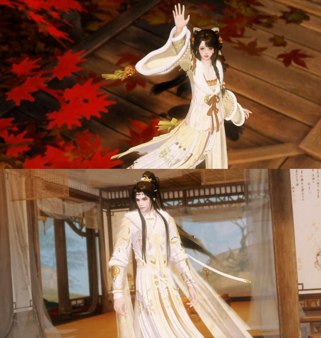 孟冬暖忆，松间寻踪！全新时装·松栗寻邀你共赏江湖雪~