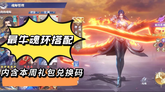 柳二龙魂环这样搭配才最强