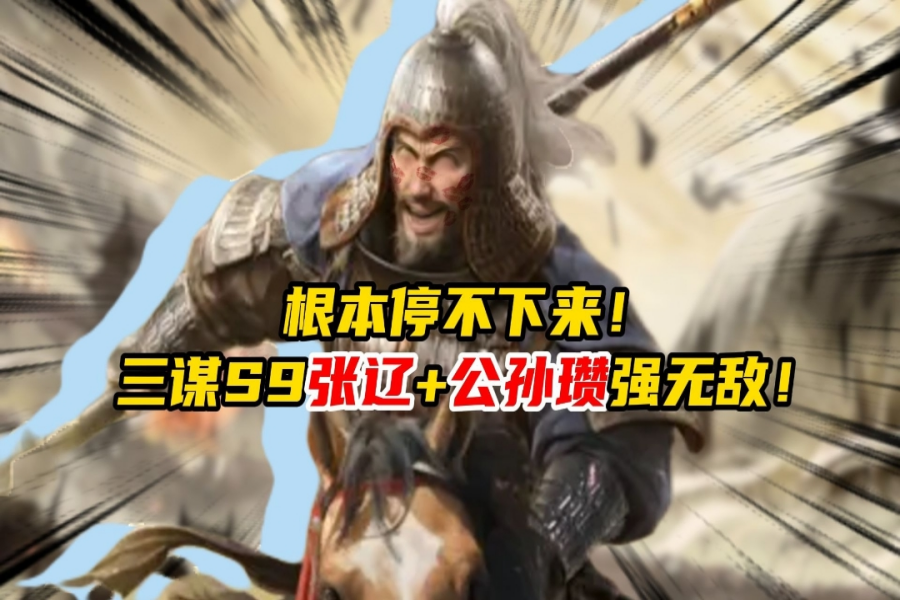 S9张辽+公孙瓒强无敌