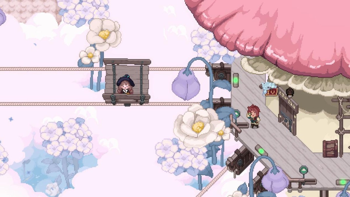 像素风生活模拟游戏《林中小女巫》现已上线Steam
