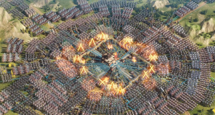 三谋最上头的地方在于：攻城战太热血了