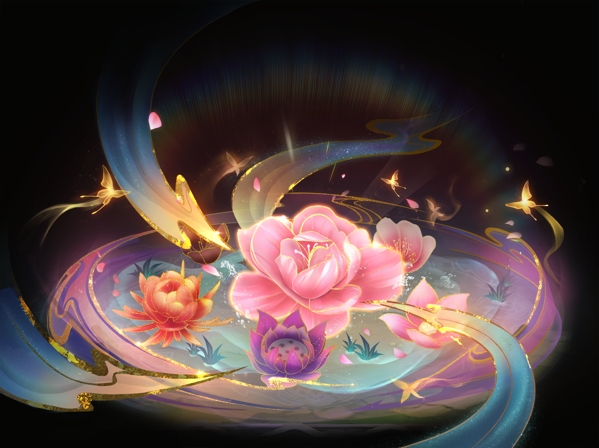 全新攻击特效【百花吟】即将上架！【符石精粹商店】限时上新！还有赛事资讯一并献上！