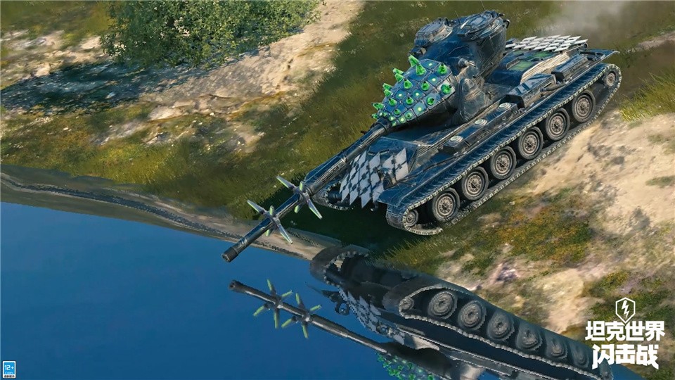 制霸战场《坦克世界闪击战》“科幻恐龙”来袭，四款全新涂装！