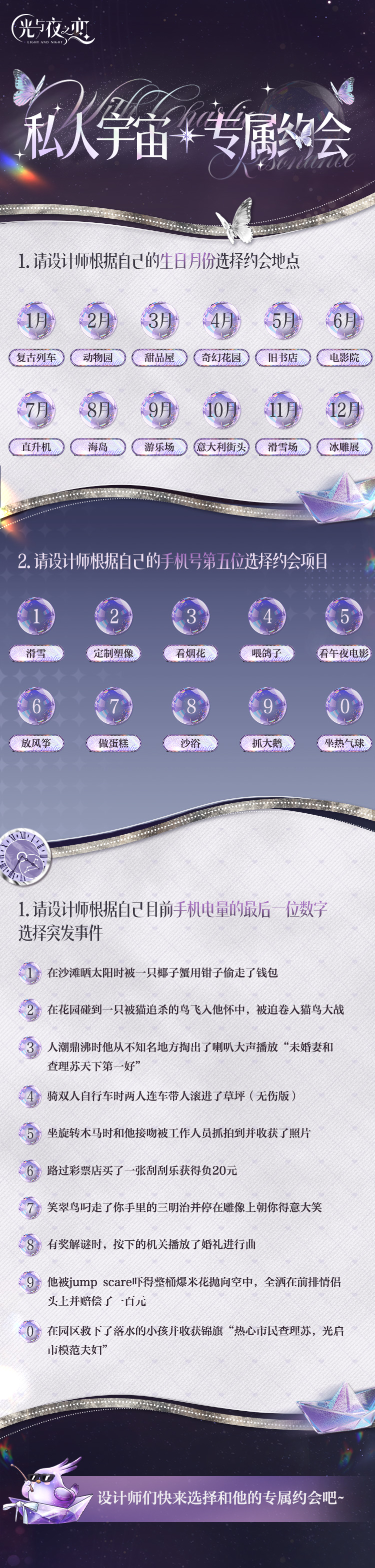 有奖互动｜私人宇宙·专属约会