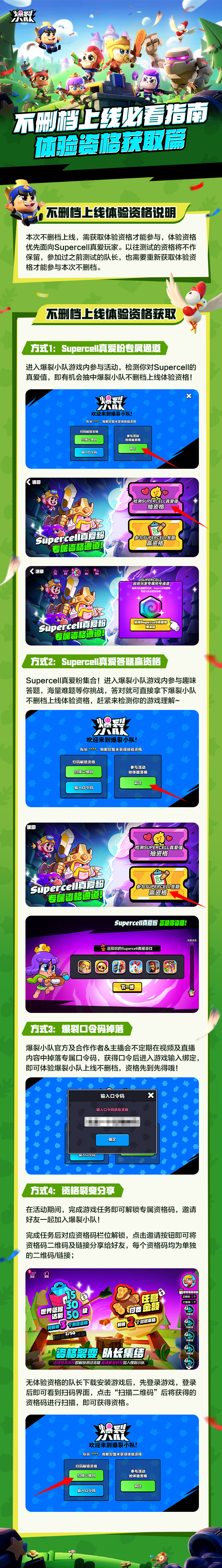 【不删档上线必看指南】体验资格获取方式说明（注册前需要获取体验资格哟！）
