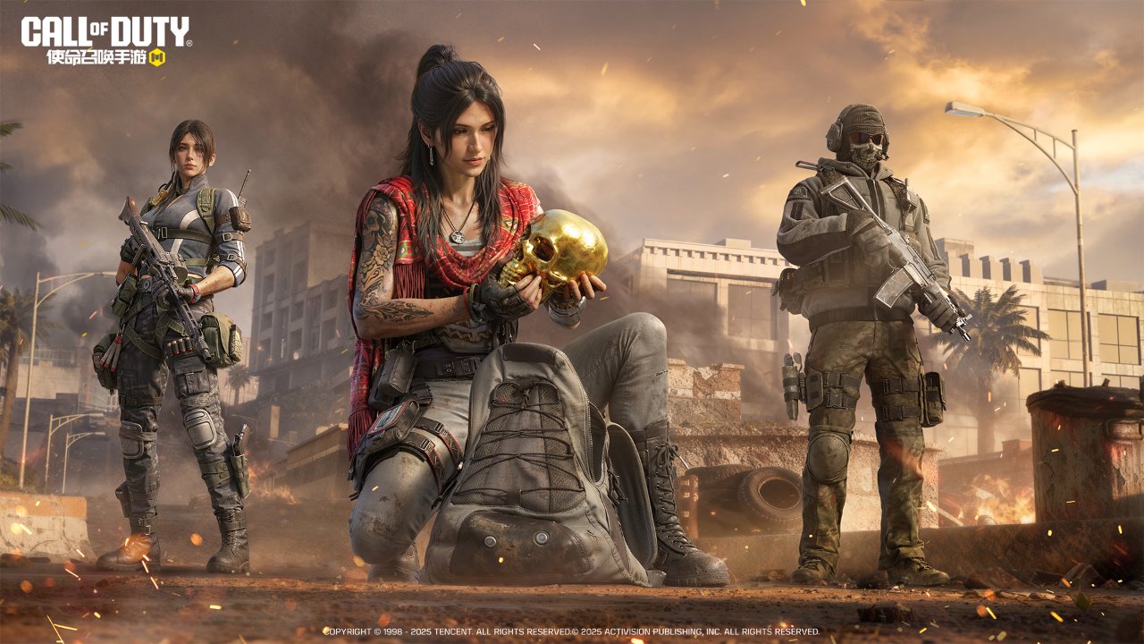 《使命召唤手游》艾本喵耳朵 + 粉色光效 M4，错过等返场！ 