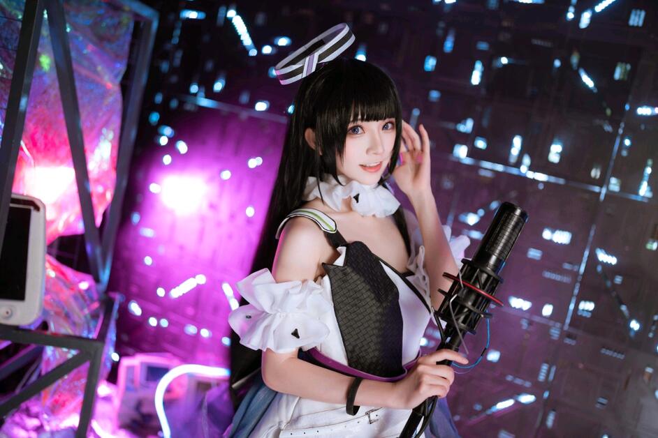小姐姐cosplay.少女前线 云图计划 七花 