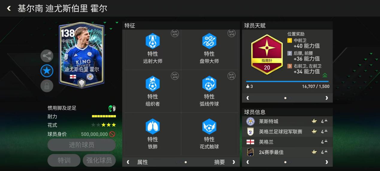 巨星来袭丨冠军中前卫球员推荐——霍尔