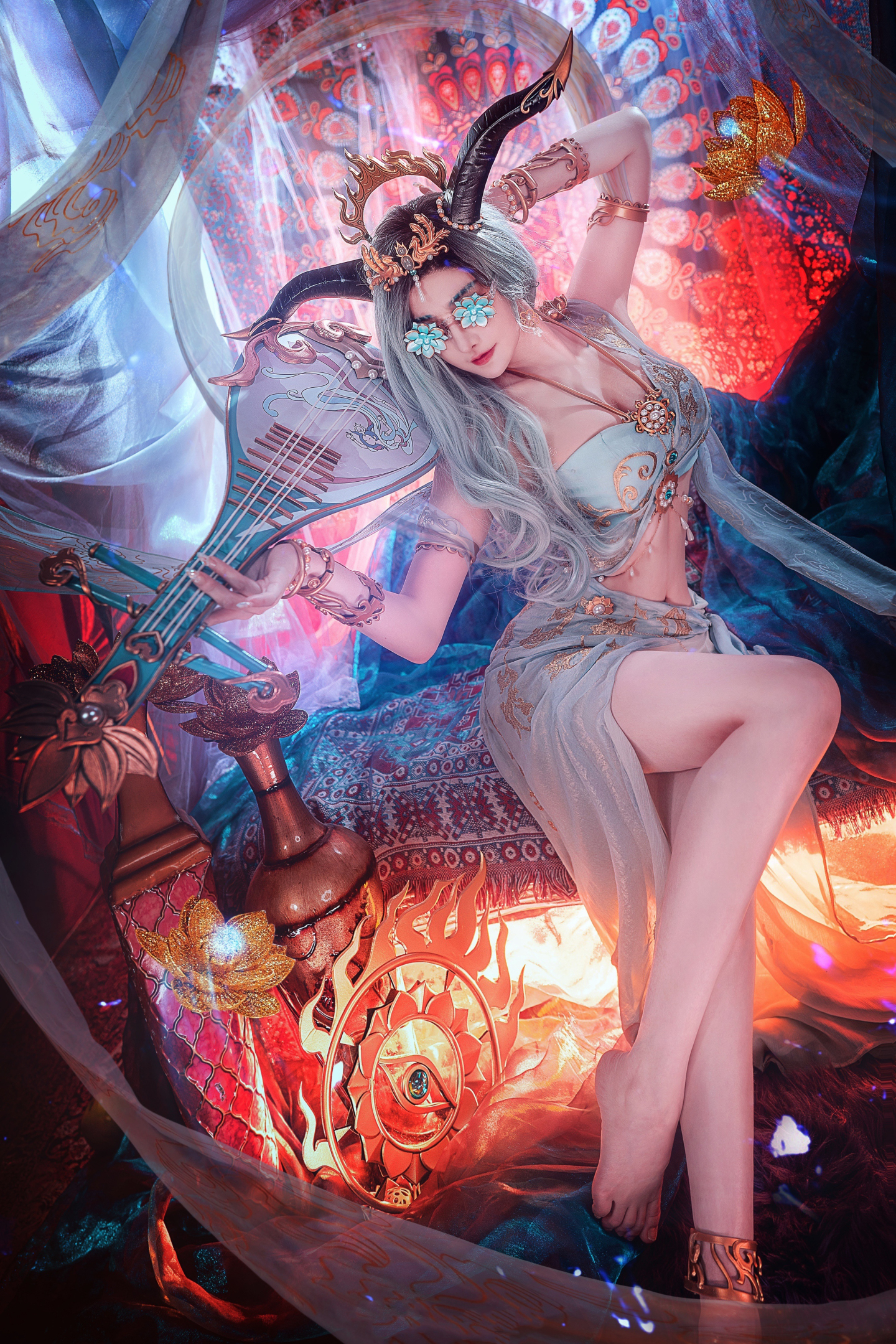 第五人格》cosplay祭司惊鸿出境，简直不要太美了-小米游戏中心