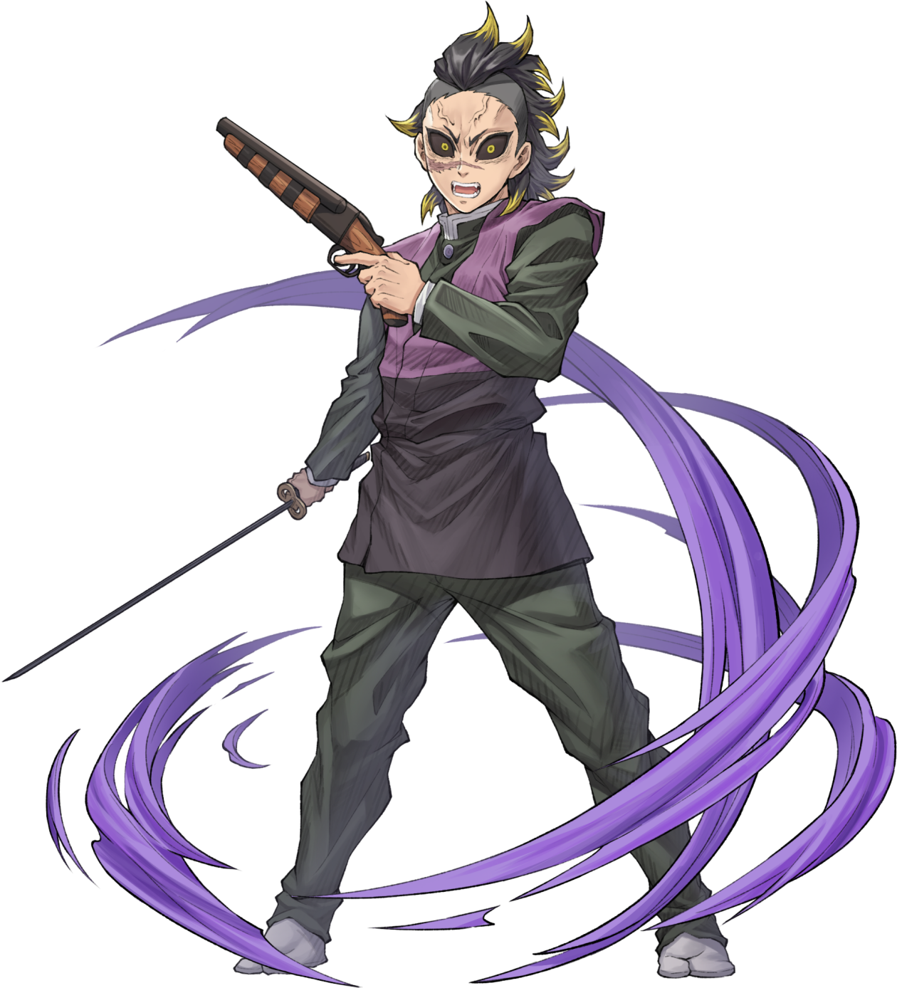 《暗夜格斗》阳灭组——不死川玄弥