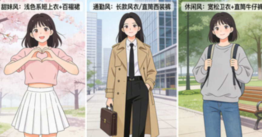 满街春日穿搭 这届网友真的太会穿