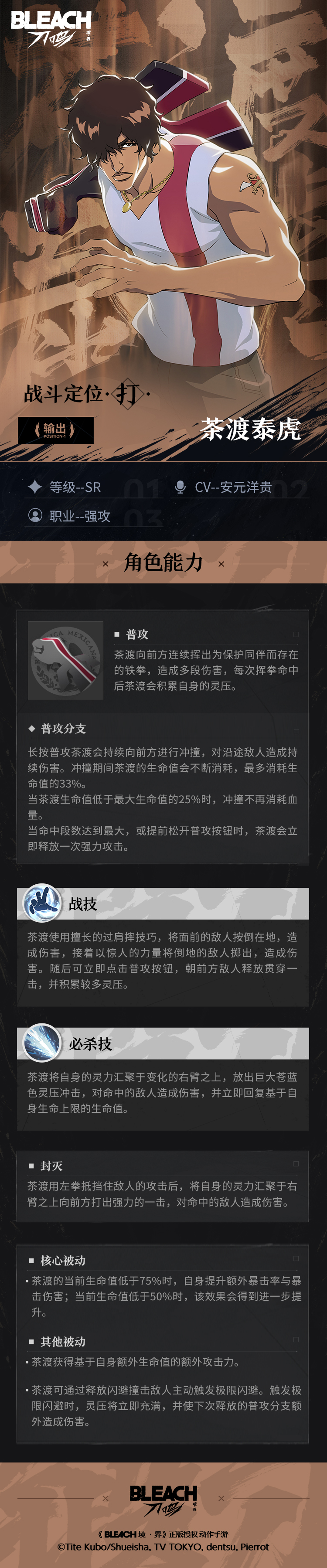 【刀鸣人物志】茶渡泰虎