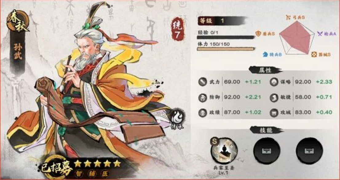 《秦皇汉武》第一奶——孙武