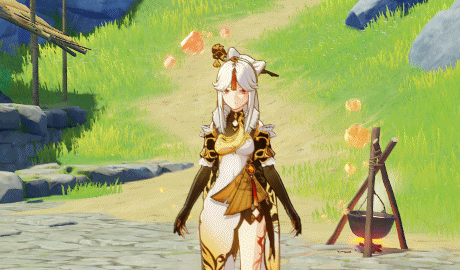 保证上面的输出达到最大化,不然就用安柏的兔兔伯爵吸引敌人的仇恨