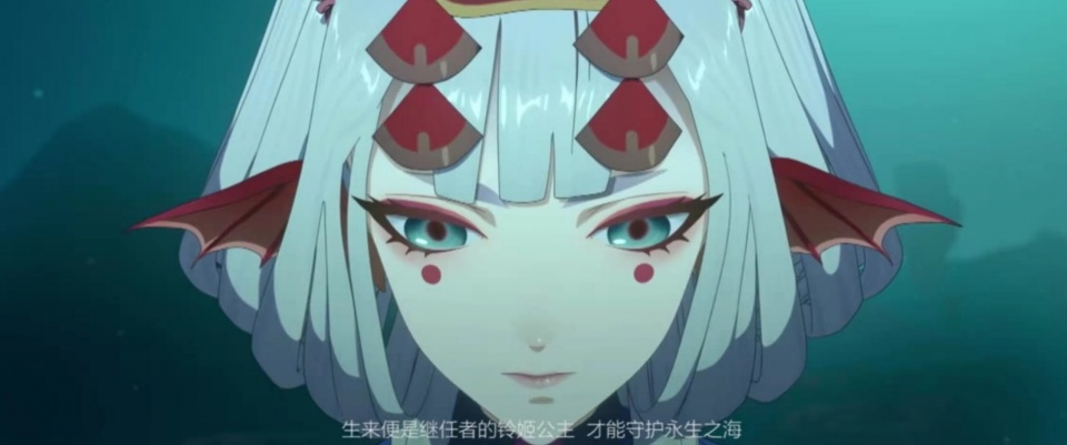 千姬从小就羡慕铃鹿御前,因为铃鹿御前生