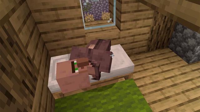 我的世界8大恶搞图末影人请放开那只羊村民睡觉有自己的想法