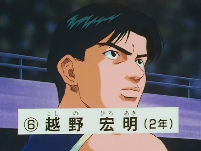 第二个球员,"越野宏明",看到这个球员不禁会让人想到蔡徐坤,我也想到