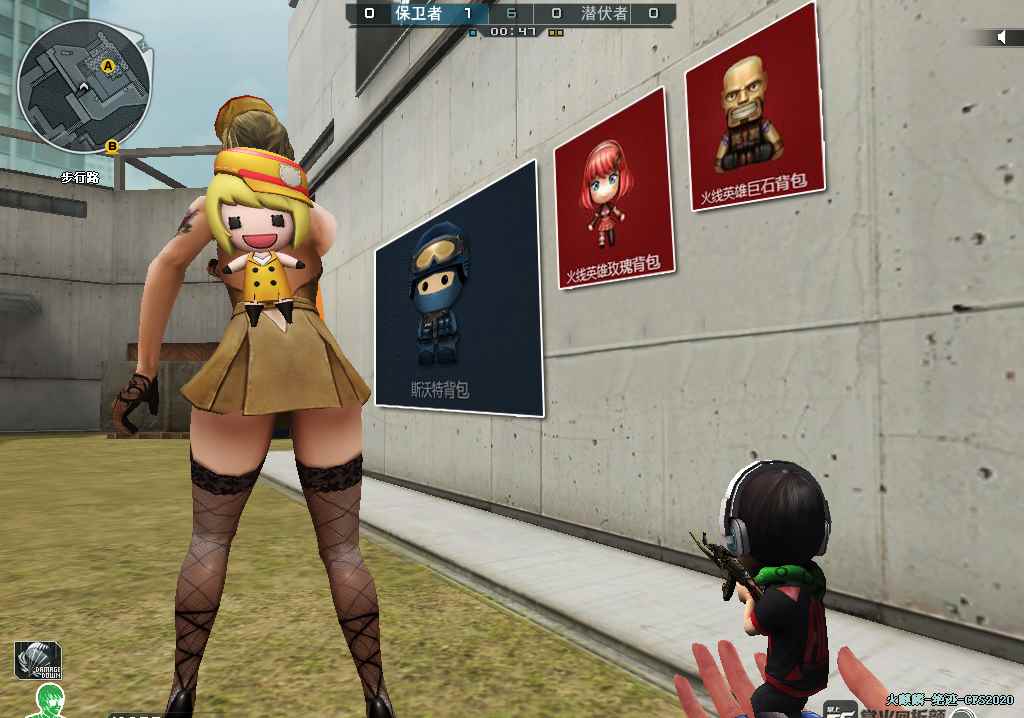 cf先遣服快讯:灵狐者变身可爱呆萌的装饰!背包-二次元角色抢