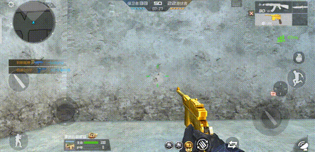 cf手游油炸经典武器黄金毛瑟小手枪评测