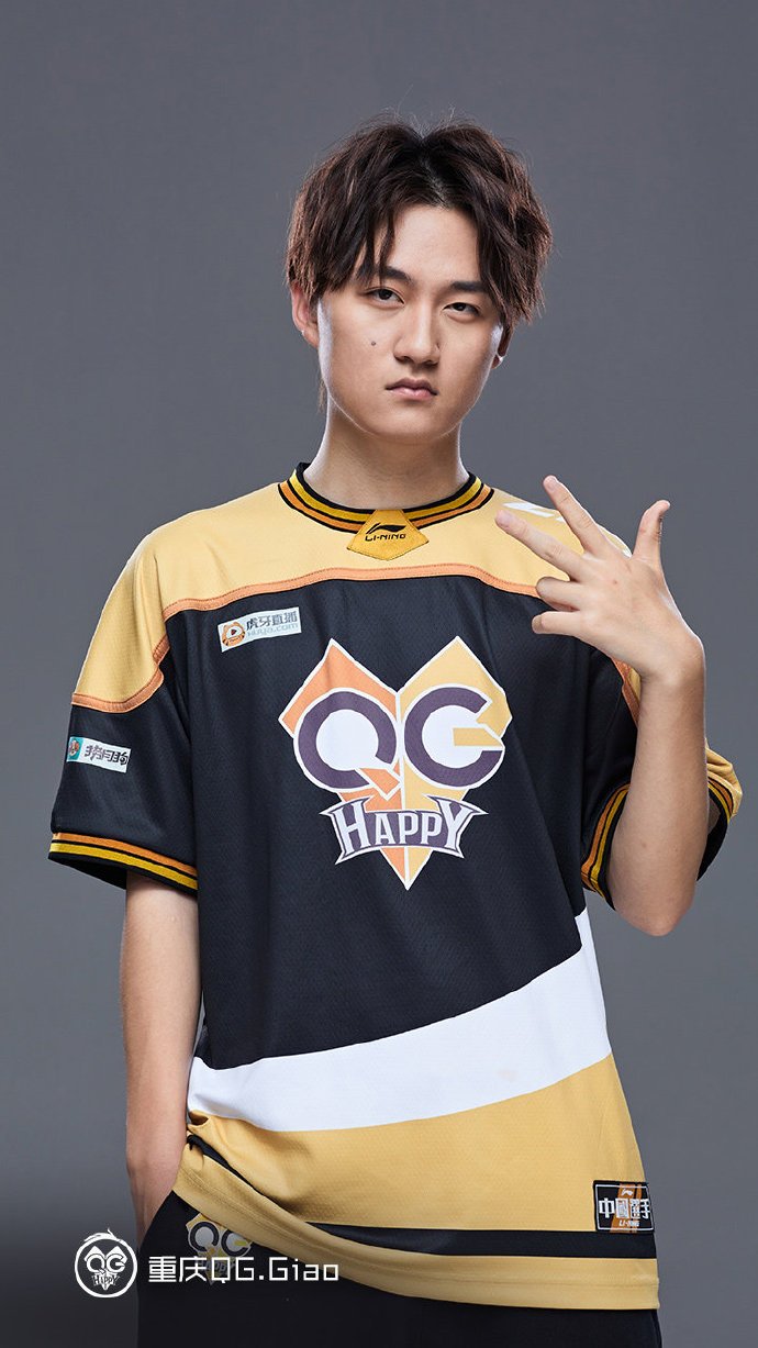 打野位空缺,dyg选择引进qghappy的giao!