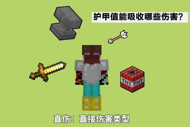 我的世界你还在挖矿凑钻石套有的人一出生就自带20点护甲值