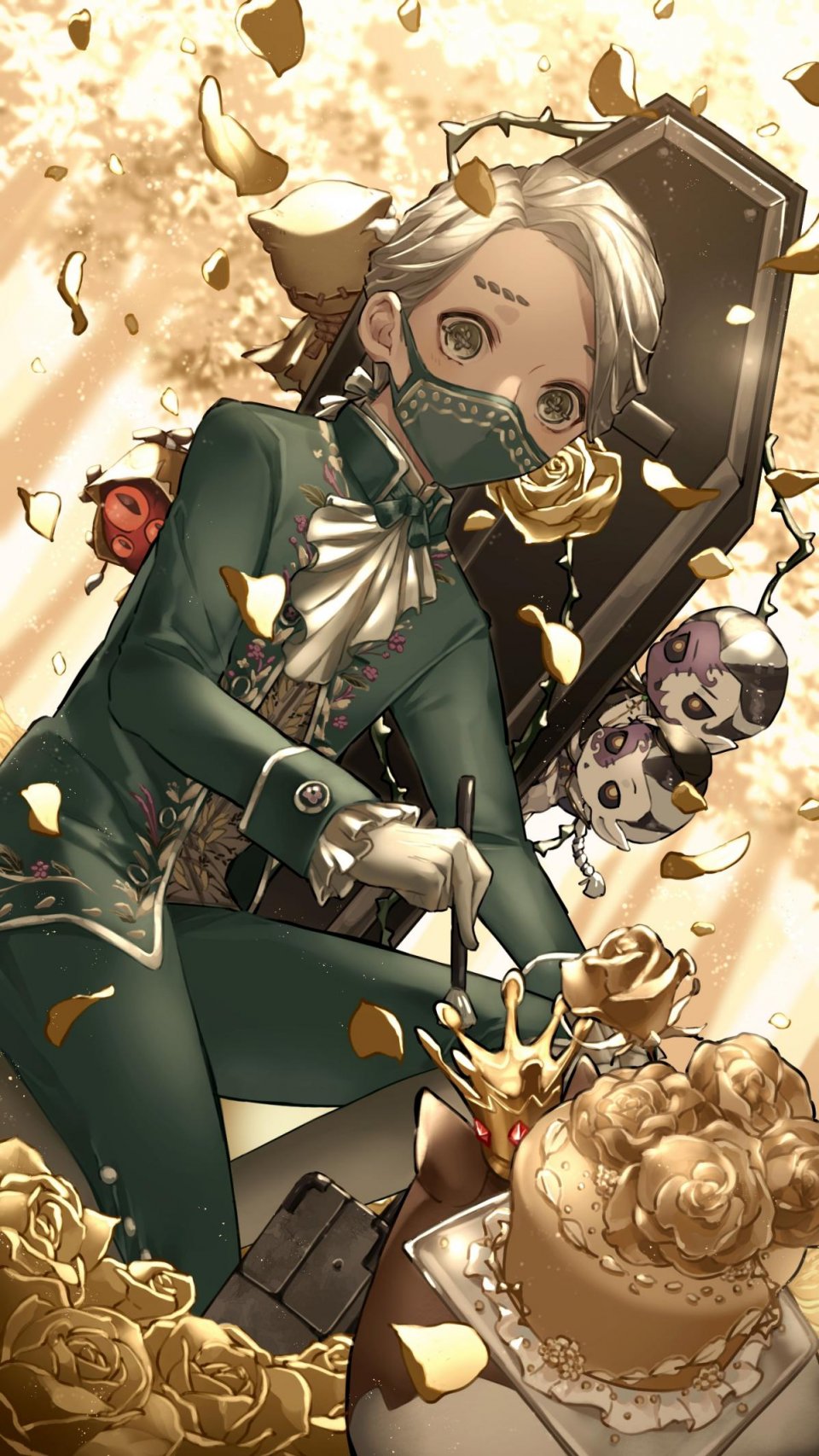 第五人格国服没有的东西日服这5张生日贺图真的太美了