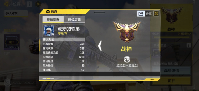 codm正式上线,万分战神齐聚一堂,虎牙主播占据国服排行榜