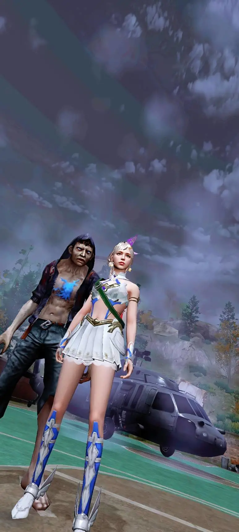 明日之后:末日版的"富士山下",这画面美到窒息!