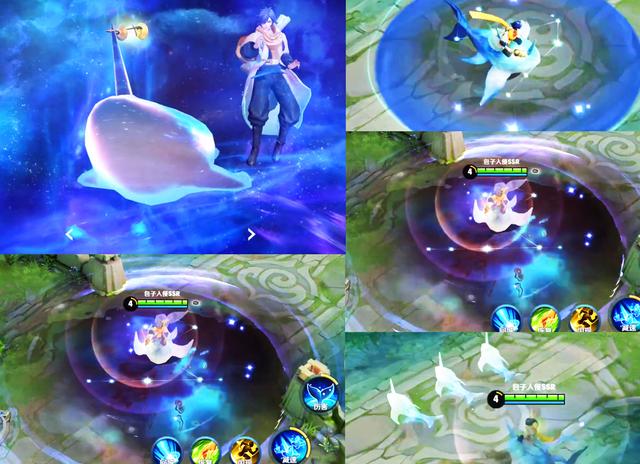 庄周的星空鱼也是一款限定皮肤,这款皮肤刚上架的时候惊艳了不少玩家