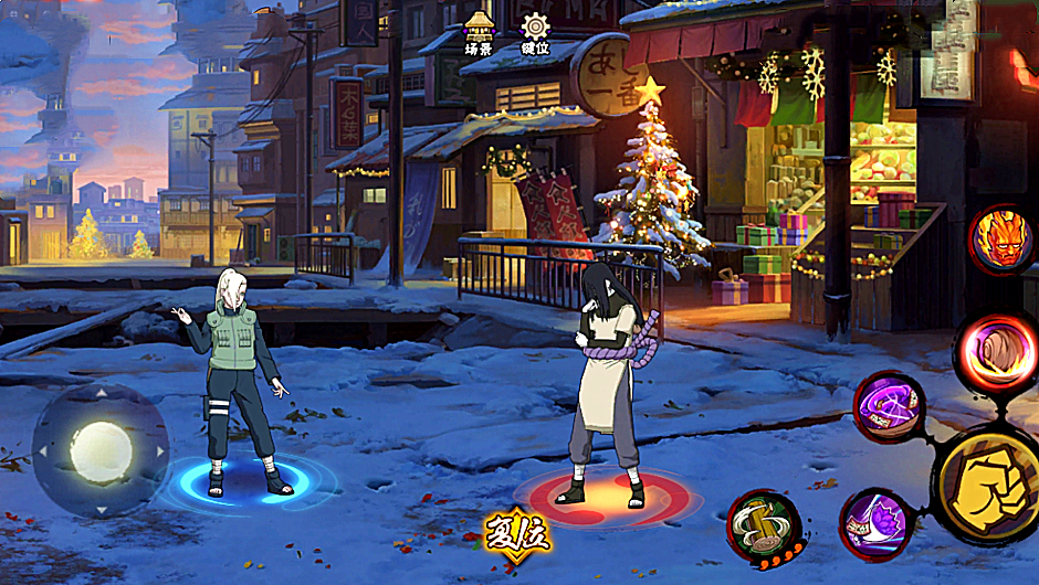 火影手游:3d决斗场曝光,背景动画遭玩家吐槽:就这也算3d?