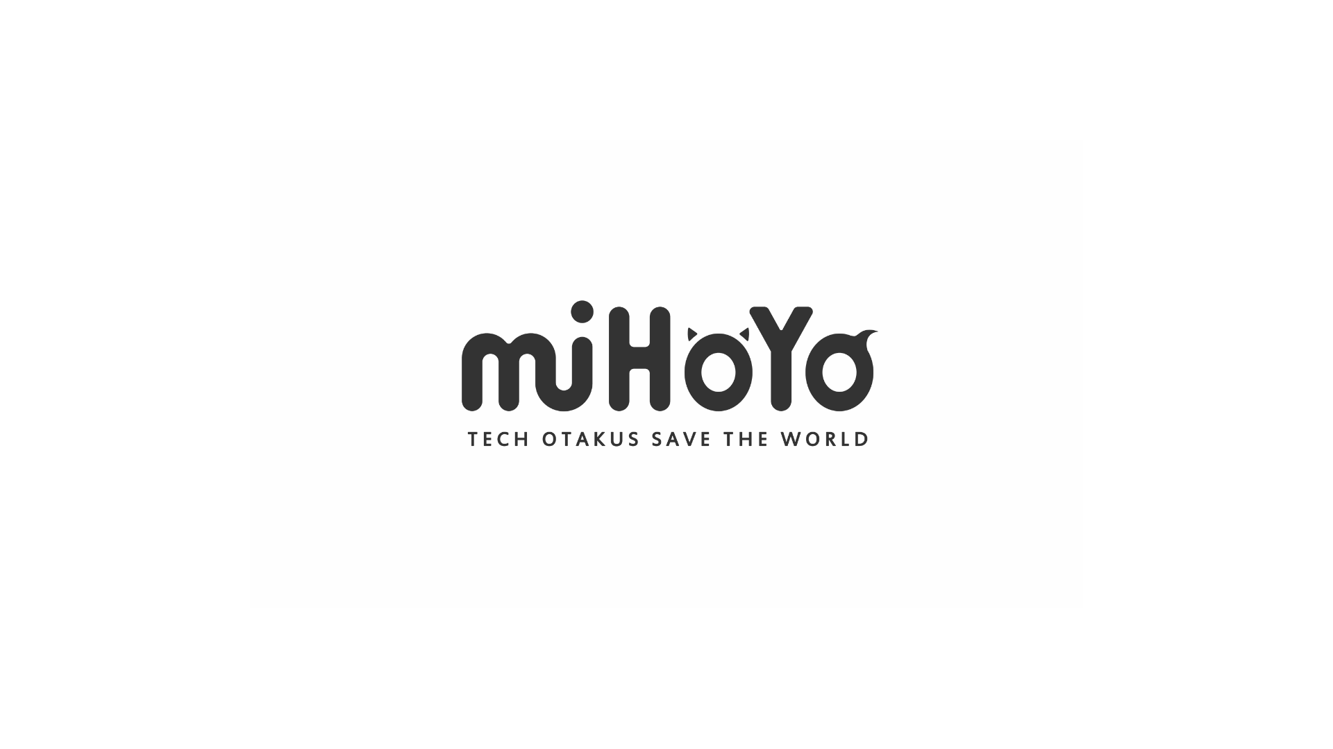 上面写着"mihoyo tech otakus save the world"意思是"米哈游 技术宅