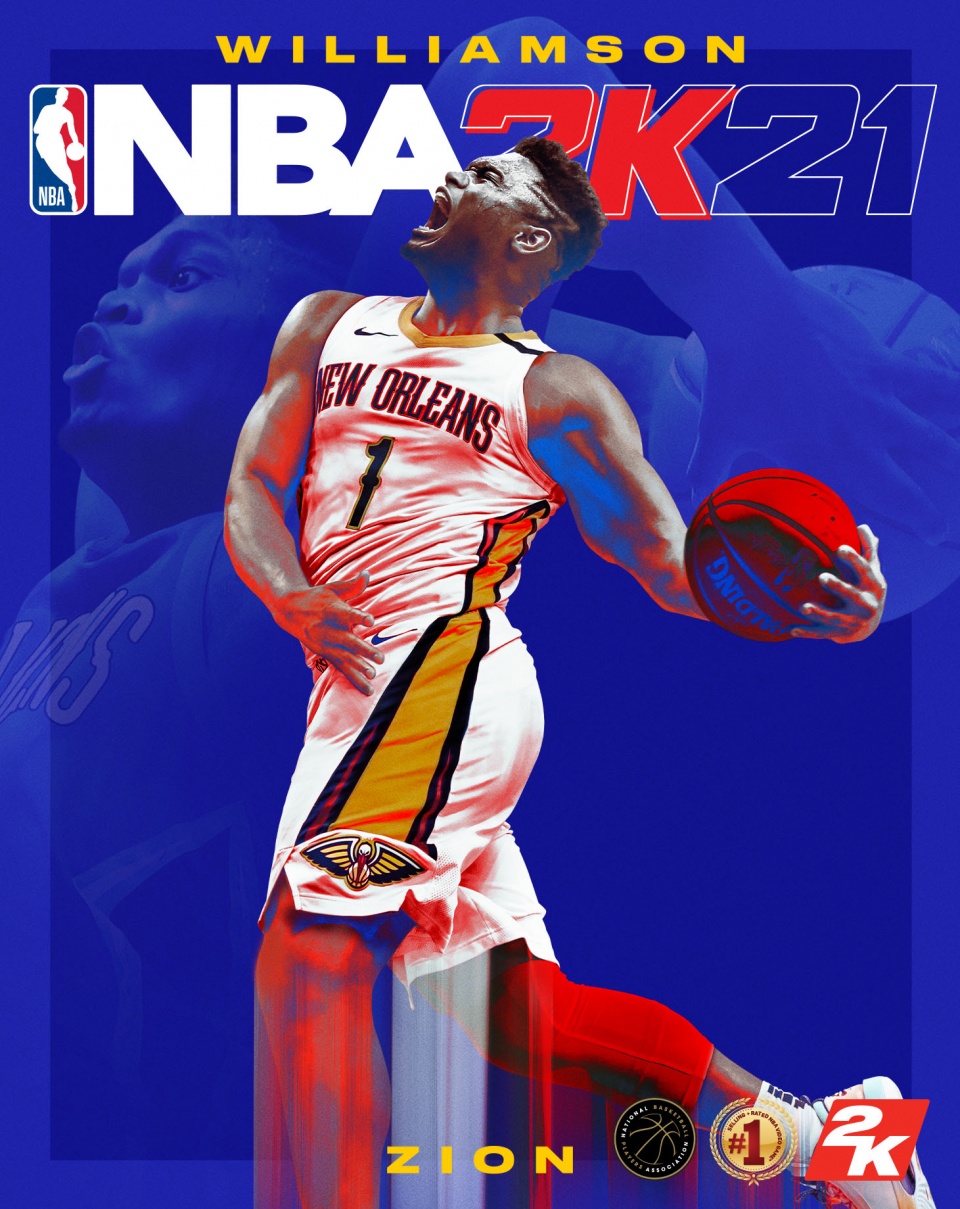 《nba2k21》次世代版封面明星为锡安威廉姆斯资讯