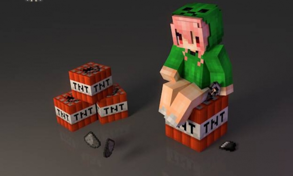 我的世界:mc中苦力怕的悲惨生世,它背负着本不该有的痛苦和心酸