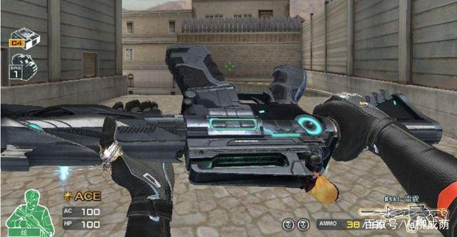 穿越火线十二周年老玩家的挚爱适用于多种模式强势的雷霆m4