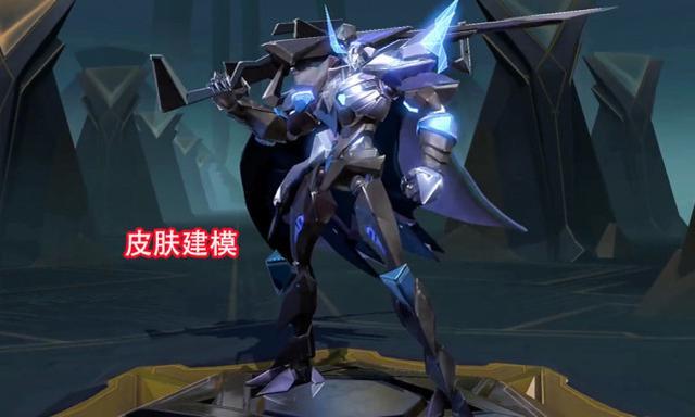 外服百里守约传说皮肤突袭,冰封机甲超帅,冰凤特效让